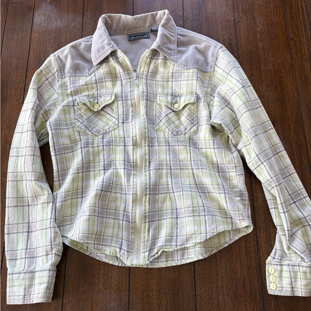 Men's Plaid Bomber Jacket